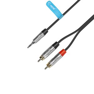 3.5mm Stereo Jack to Twin RCA Lead – 1.5m